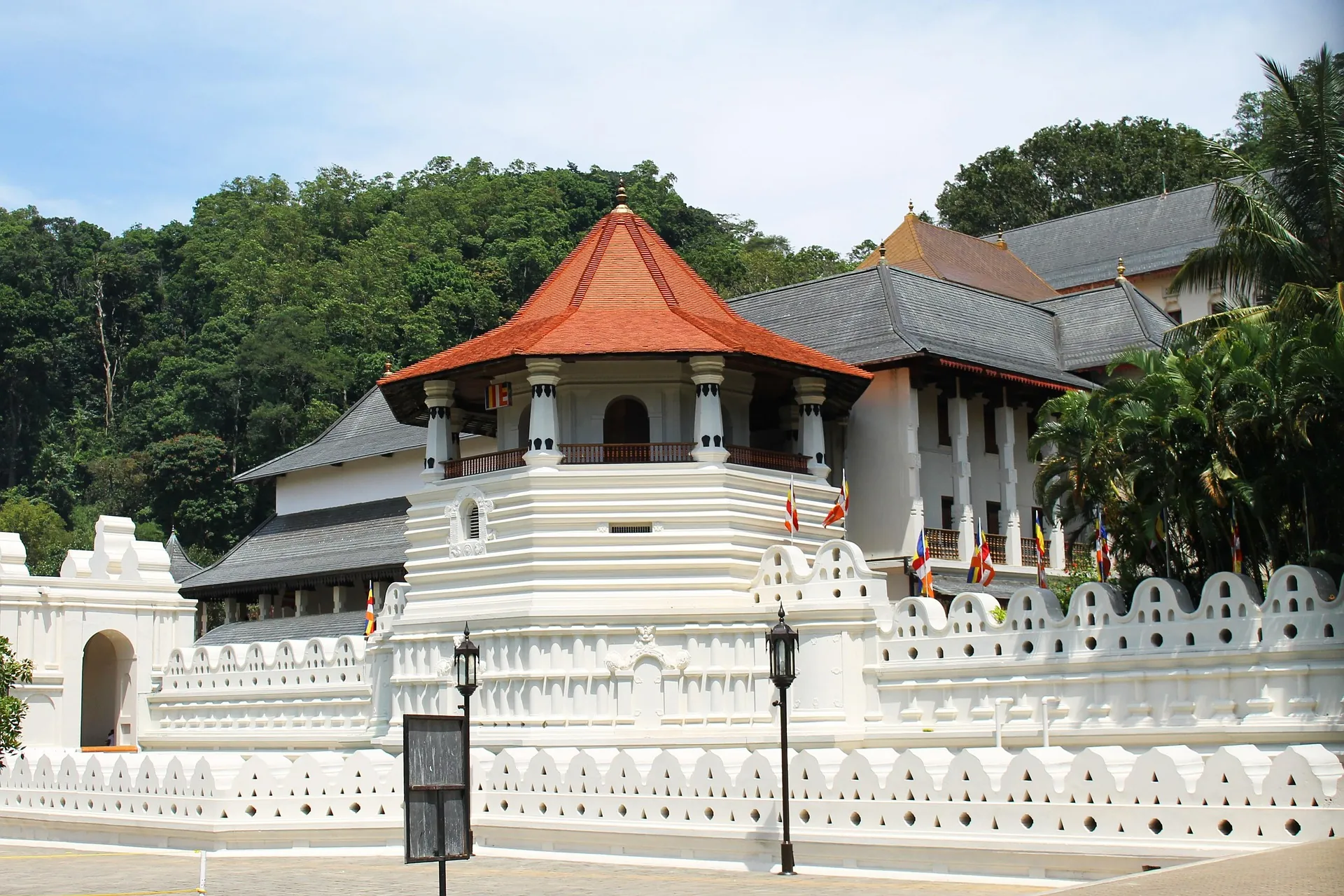 The Temple of the Sacred Tooth Relic in Kandy